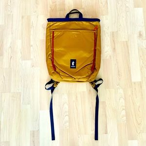COTOPAXI backpack in “Amber,” tags removed, never used!